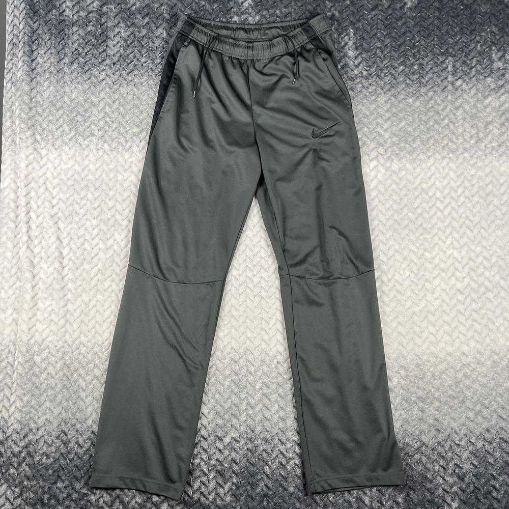 Nike Pants Mens Small Gray 940241-060 Athletic Track Activewear Elastic Waist